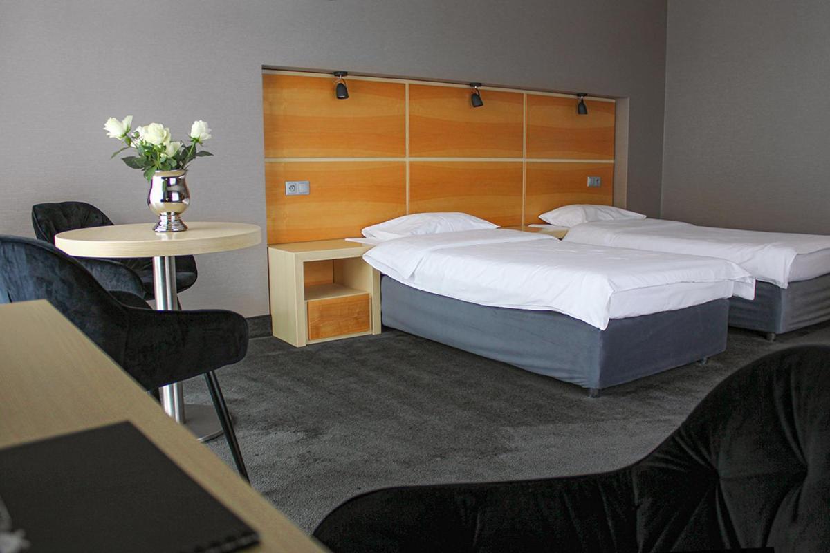 Willa Port Ostróda Buitenkant foto A room at the hotel